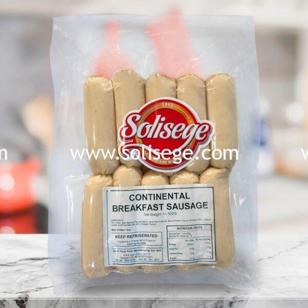 Solisege Continental Breakfast Sausage 500gm
