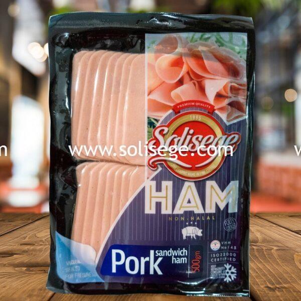 Solisege Pork Sandwich Ham 500gm