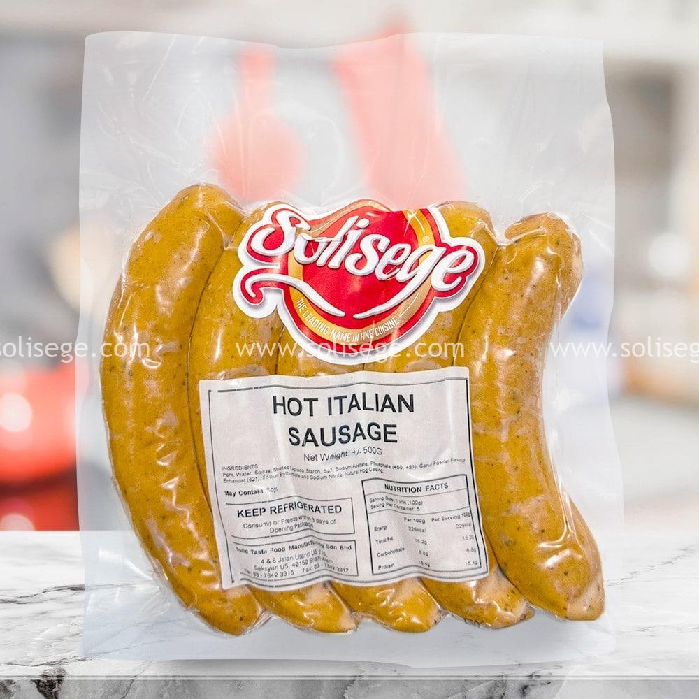 Hot Italian Sausage 500gm