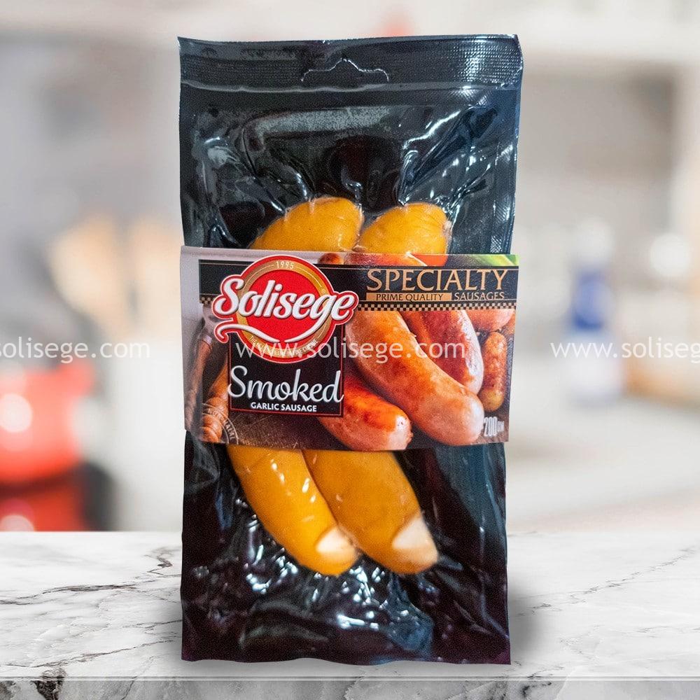 Smoked Garlic Sausage 200gm