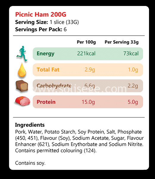 Picnic Ham 200gm - Image 4