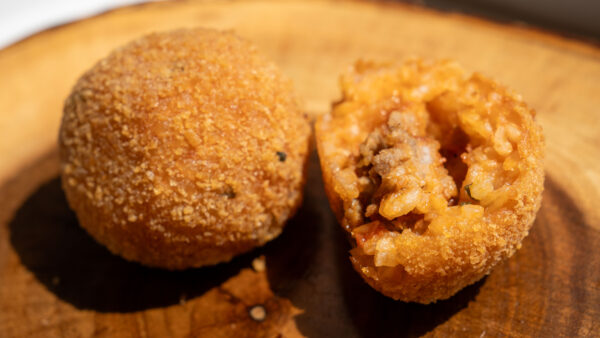 Savor Arancini: Bolognese Rice Balls